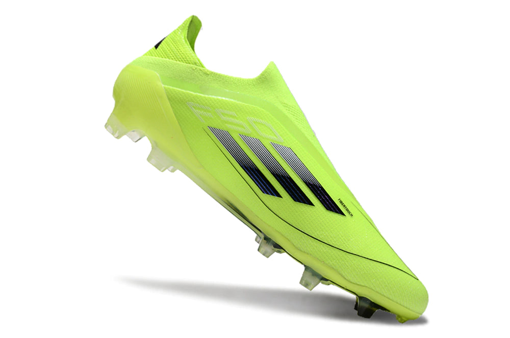 Chuteira Adidas F50 X Laceless Campo - Verde/Preto