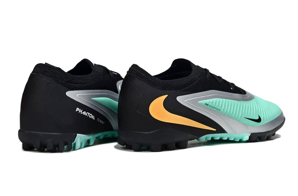 Chuteira Nike Phantom ReactX 6 Pro Society TF - Preto/Verde