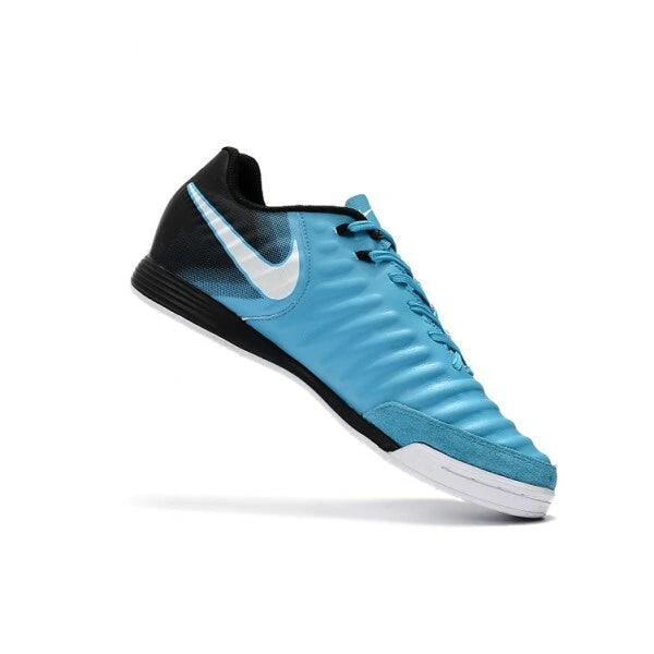 Chuteira Nike Tiempo Legend 7 Academy Futsal - Azul/Branco
