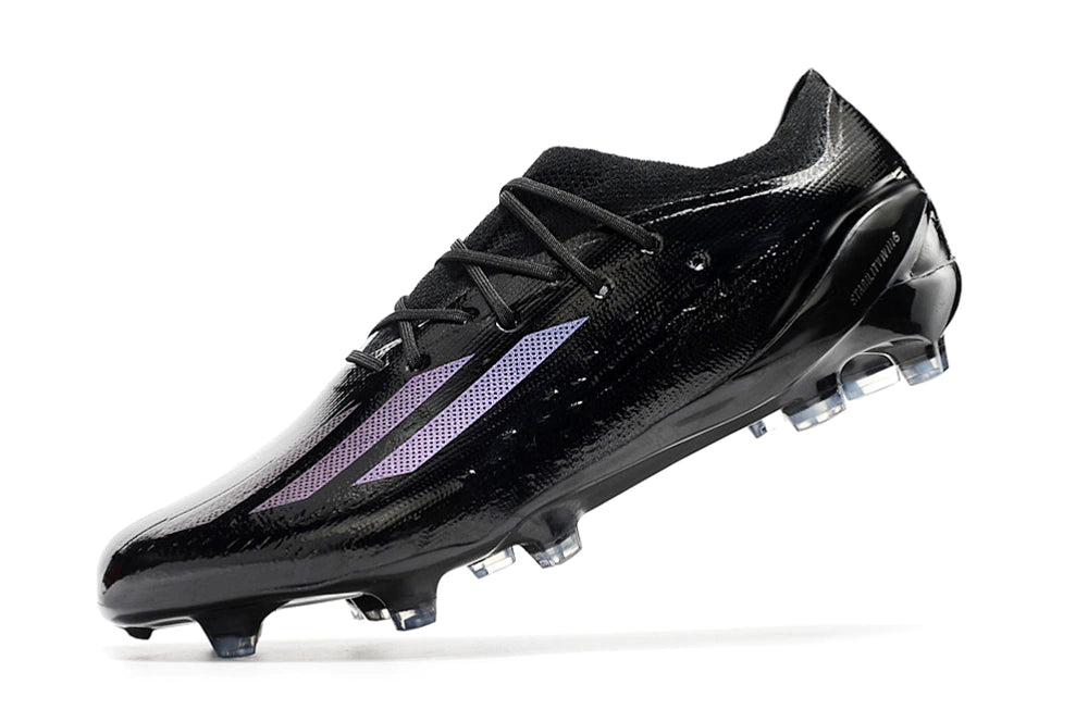 Chuteira Adidas X CrazyFast.1 FG - Preto/Roxo
