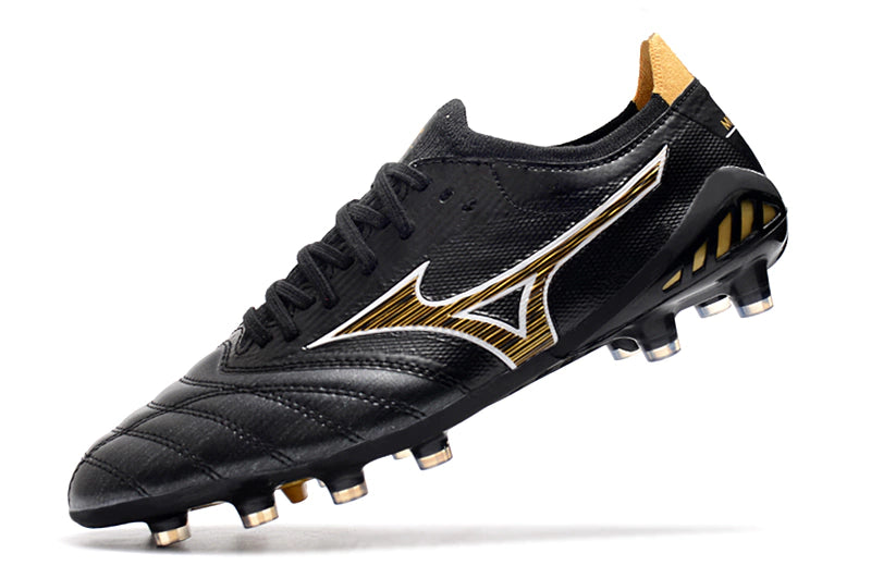 Chuteira Mizuno Morelia Neo 3 Campo FG - Preto/Amarelo
