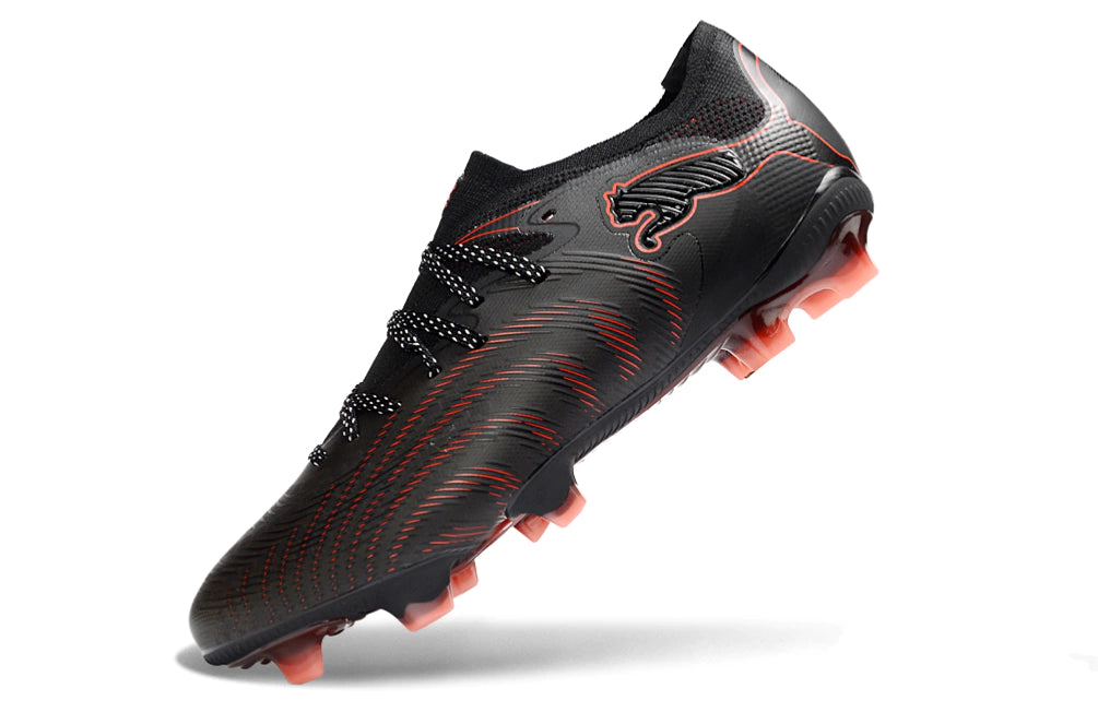 Chuteira Puma Future 8 Ultimate Low Campo FG - Preto