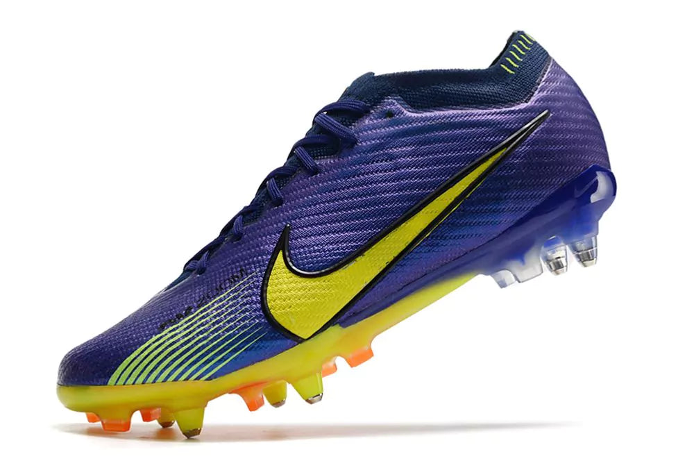 Chuteira Nike Air Zoom Mercurial Vapor 15 Elite SG - Azul/Amarelo
