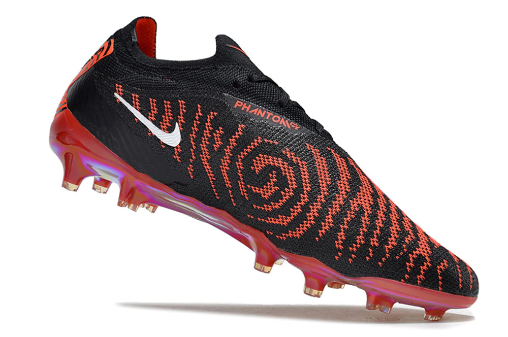 Chuteira Nike Campo Phantom GX Elite FG - Preto/Vermelho