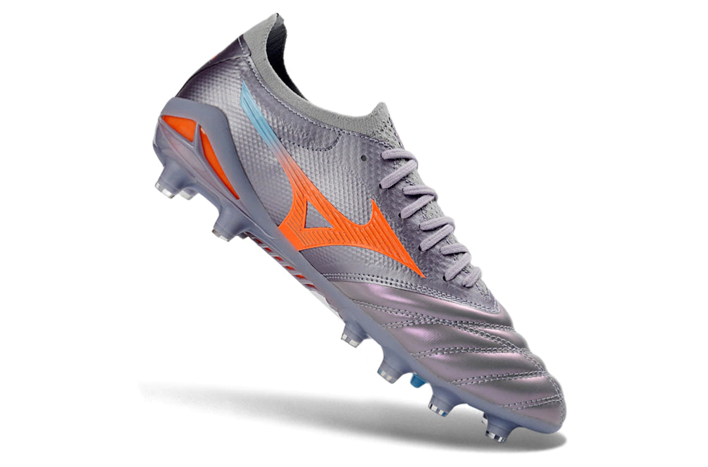 Chuteira Mizuno Morelia Neo 4 Campo - Cinza
