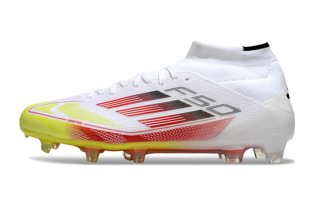 Chuteira Adidas F50 Elite Mid Campo "Pure Victory"