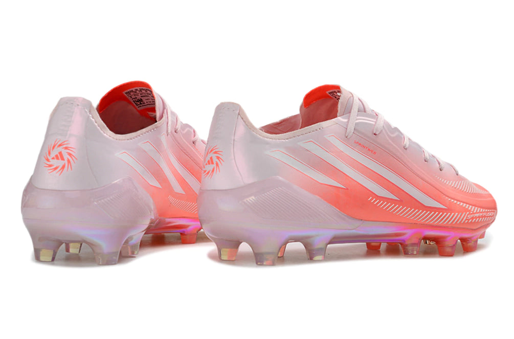 Chuteira Adidas F50 Hyperfast FG - Rosa