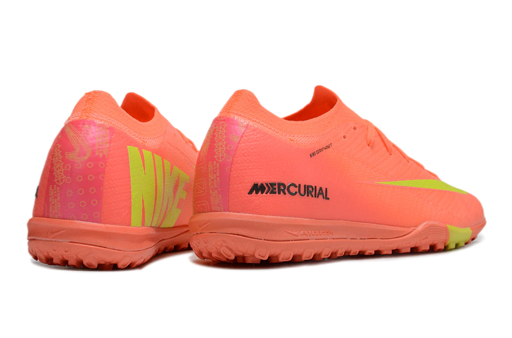 Chuteira Nike Mercurial Vapor 16 Elite Society - Laranja/Amarelo