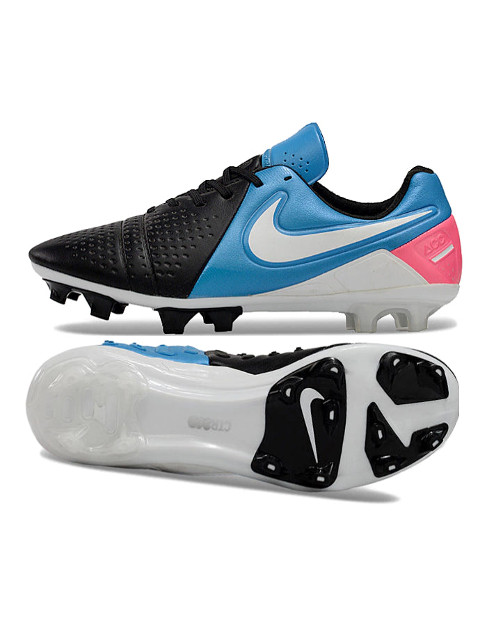Chuteira Nike Tiempo CTR360 Maestri 3 Campo FG - Azul/Preto/Branco/Rosa