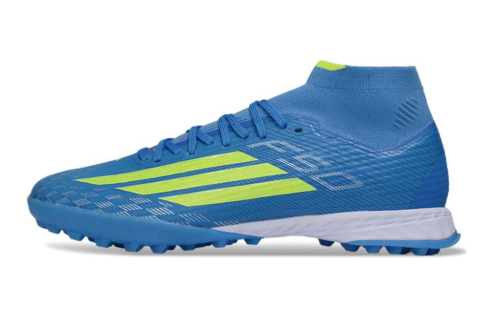 Chuteira Adidas F50 League Botinha Society "Ice Cold Precision"