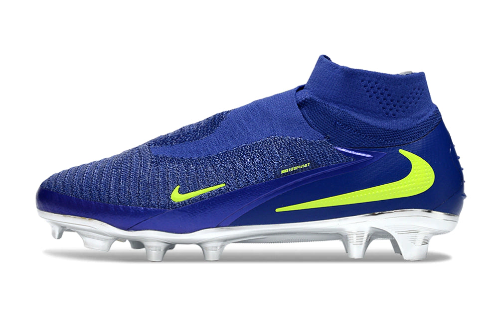 Chuteira Nike Phantom 6 Elite Botinha Campo - Azul