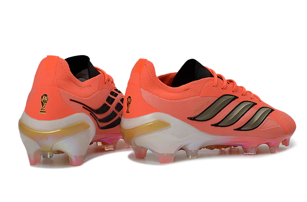 Chuteira Adidas Predator Elite 26 Campo FG - Laranja