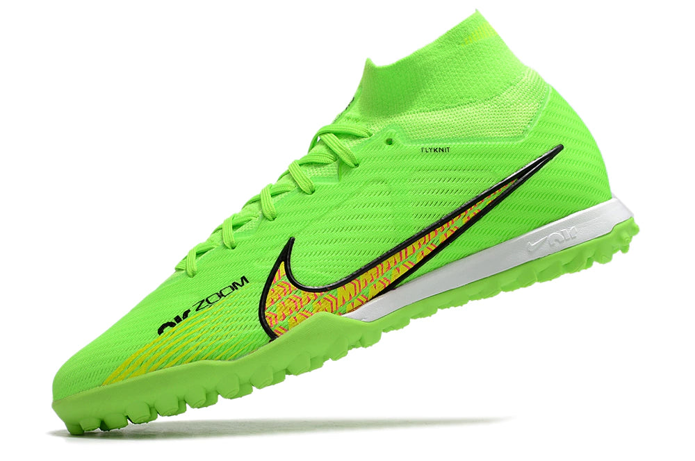 Chuteira Nike Mercurial Superfly 9 Elite Society - Verde