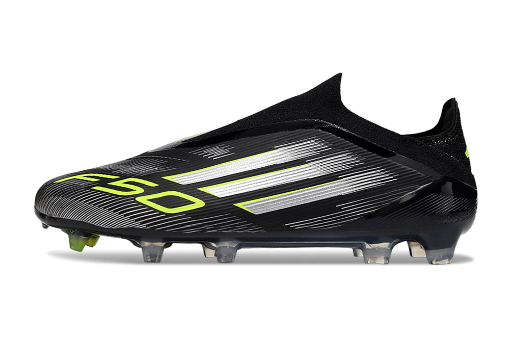Chuteira Adidas F50 X Laceless Campo - Verde/Preto