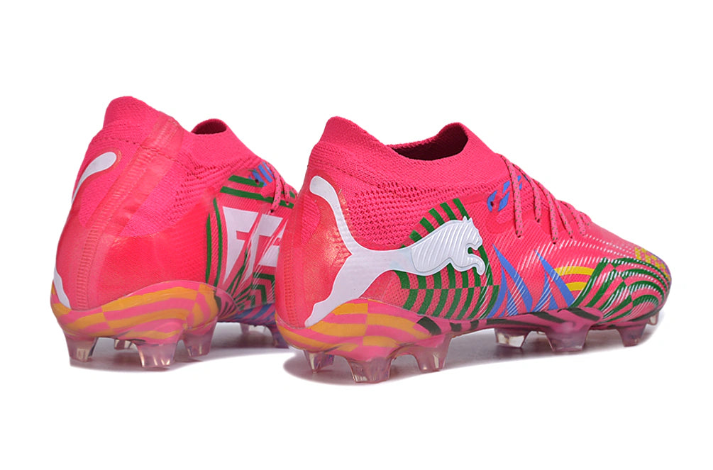 Chuteira Puma Future 8 Ultimate Campo FG - Rosa