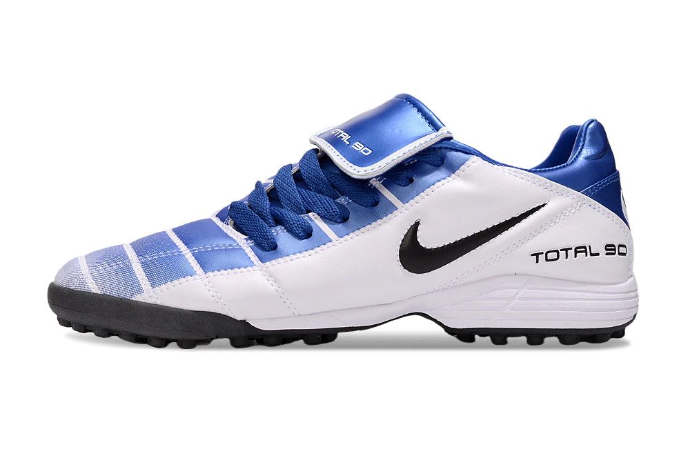 Chuteira Nike Total 90 Society - Azul/Branco