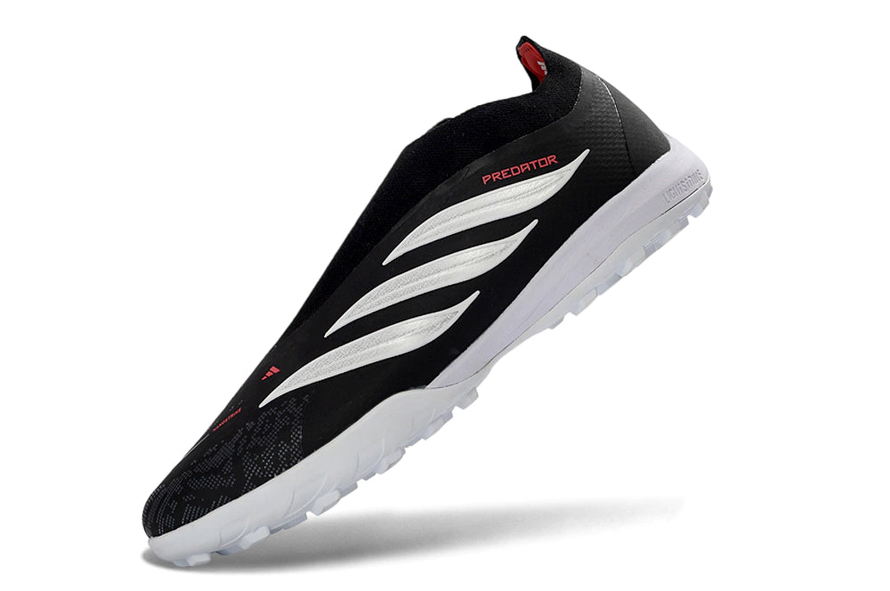 Chuteira Adidas Predator 26 Laceless TF - Preto