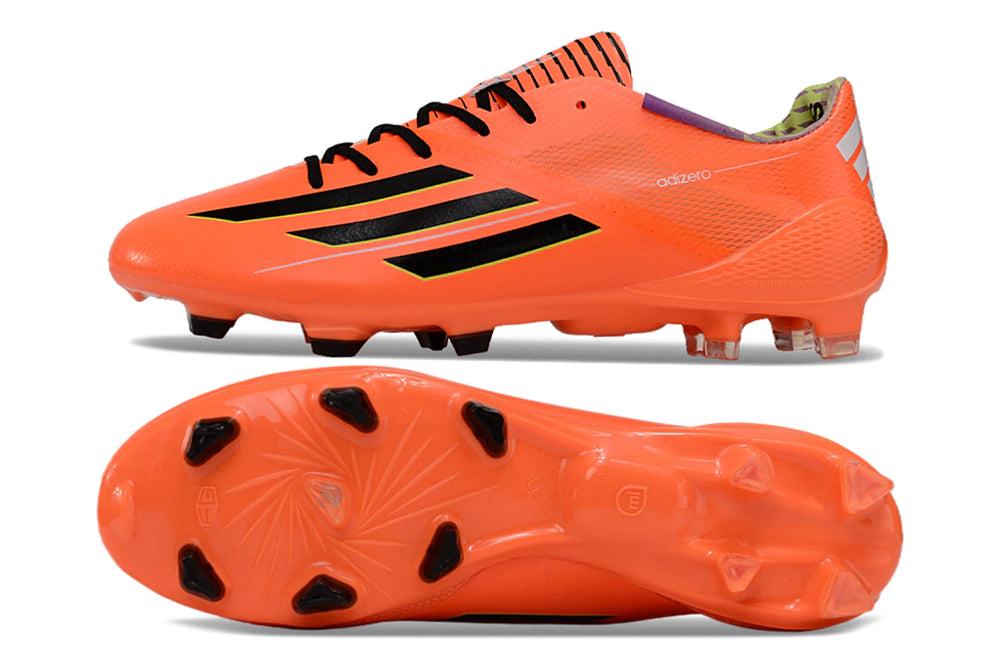Chuteira Adidas F50 X Campo - Laranja/Preto