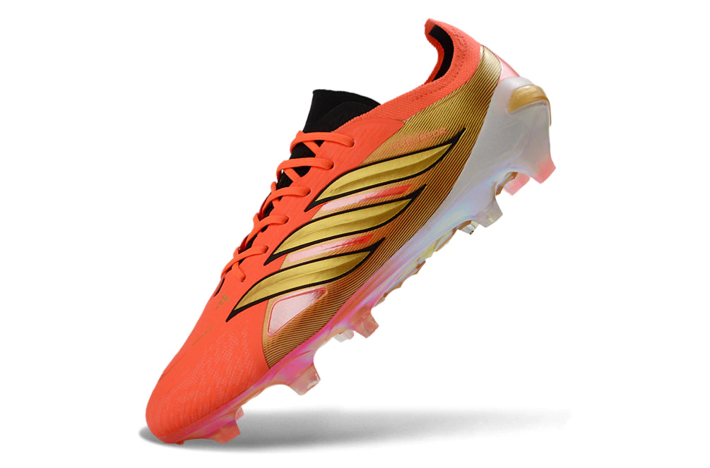 Chuteira Adidas Predator Elite 26 Campo FG - Laranja