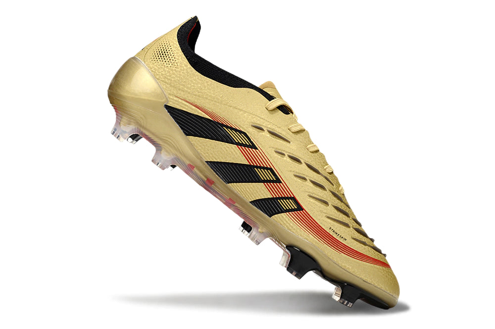 Chuteira Adidas Predator Elite 25 Campo FG - Dourado
