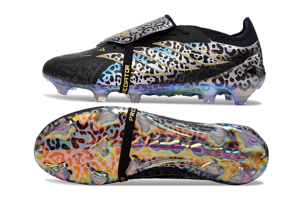Chuteira Adidas Predator Tongue 26 Elite FG - Preto