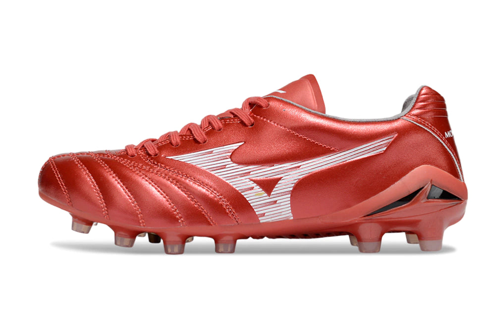 Chuteira Mizuno Morelia Neo 4 Campo - Vermelho