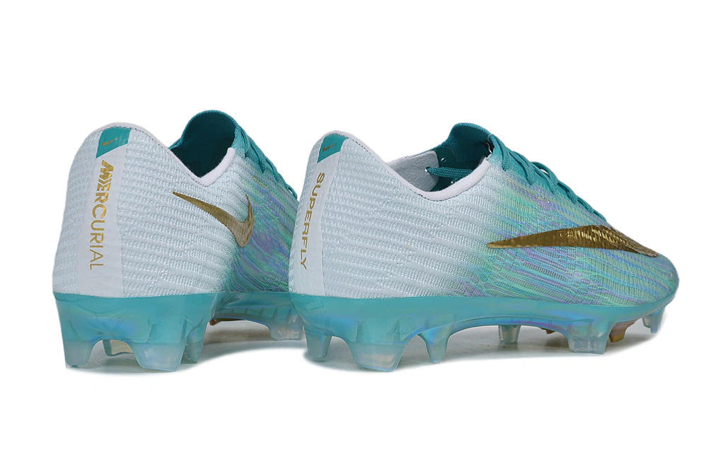 Chuteira Nike Mercurial Superfly 11 Elite FG - Azul/Dourado