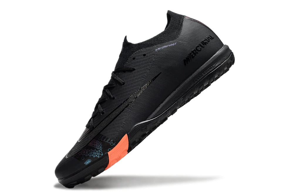 Chuteira Nike Mercurial Vapor 16 Elite Society - Preto/Laranja
