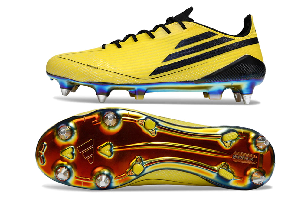 Chuteira Adidas F50 X Campo SG - Amarelo