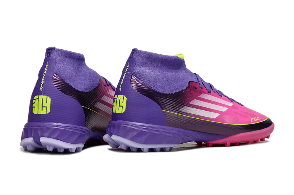 Chuteira Adidas F50 League Botinha Society "Lamine Yamal"