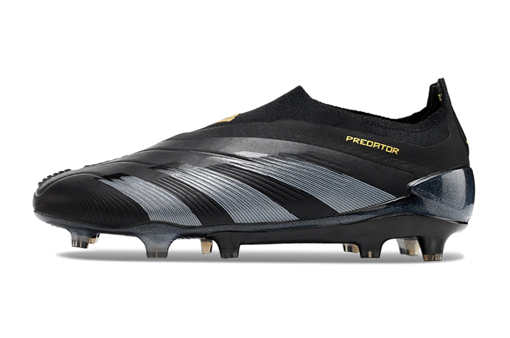 Chuteira Adidas Predstrike Elite Laceless Campo - Preto
