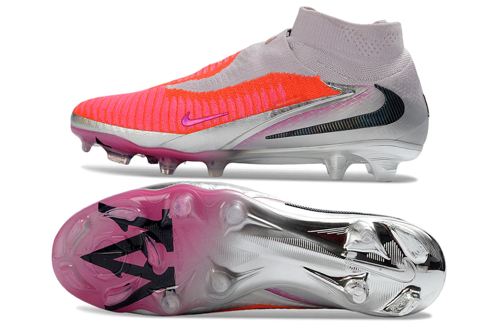Chuteira Nike Phantom 6 Elite Botinha Campo - Roxo