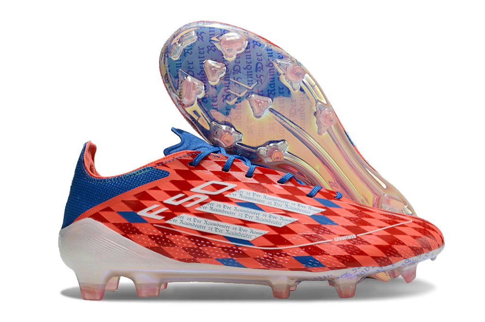 Chuteira Adidas F50 X Campo - Vermelho/Branco