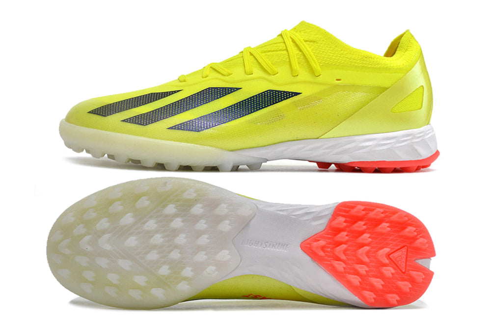 Chuteira Adidas X CrazyFast.1 Society TF "Solar Energy"