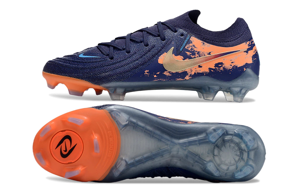 Chuteira Nike Campo Phantom GX2 Elite Campo FG - Azul/Rosa