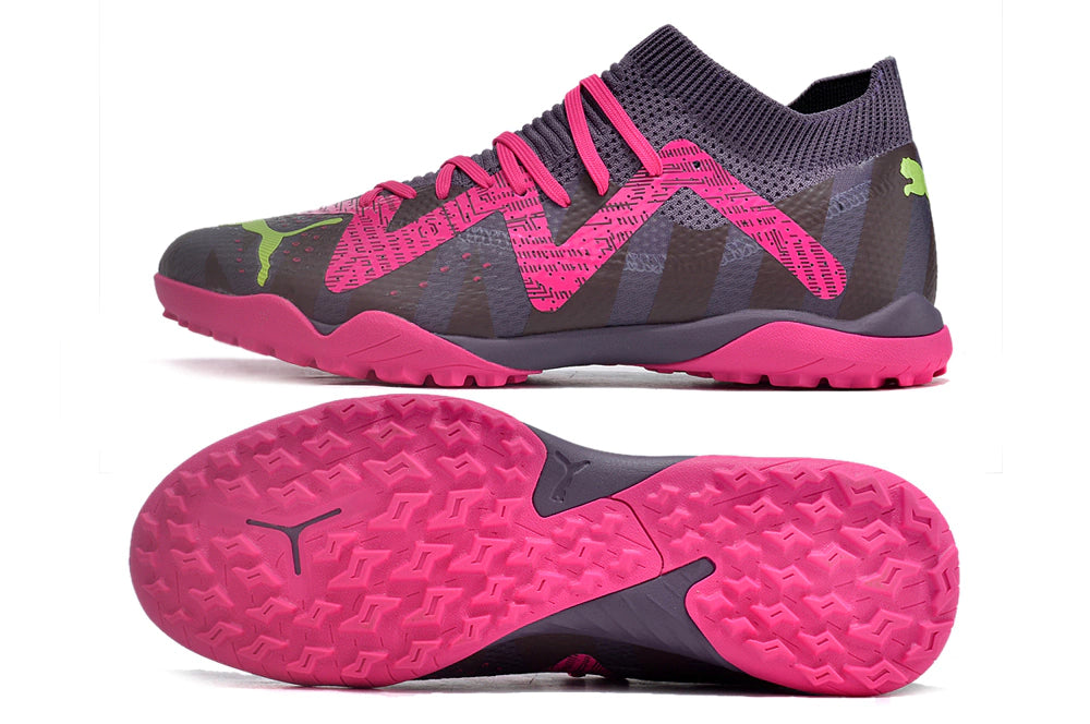 Chuteira Puma Future Match Society TF - Roxo