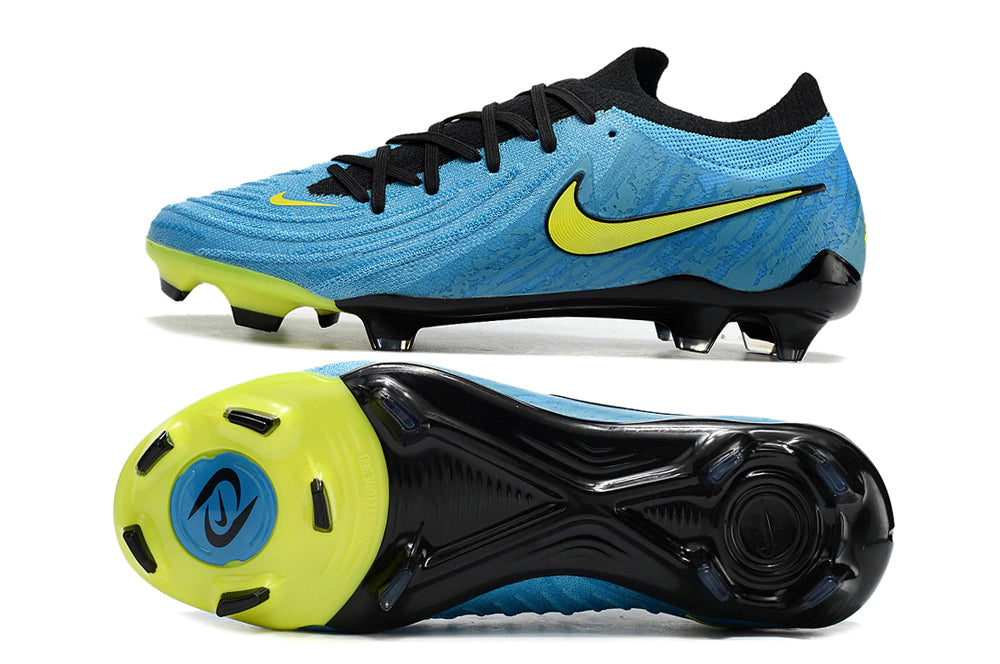 Chuteira Nike Campo Phantom GX2 Elite Campo FG - Azul/ Verde