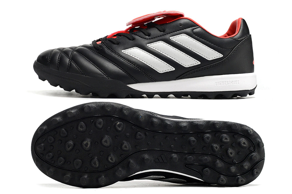 Chuteira Adidas Copa Gloro Society - Preto/Vermelho