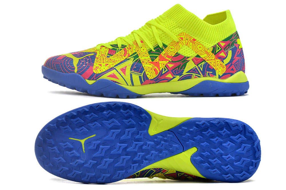 Chuteira Puma Future Match Society TF "Energy Pack"
