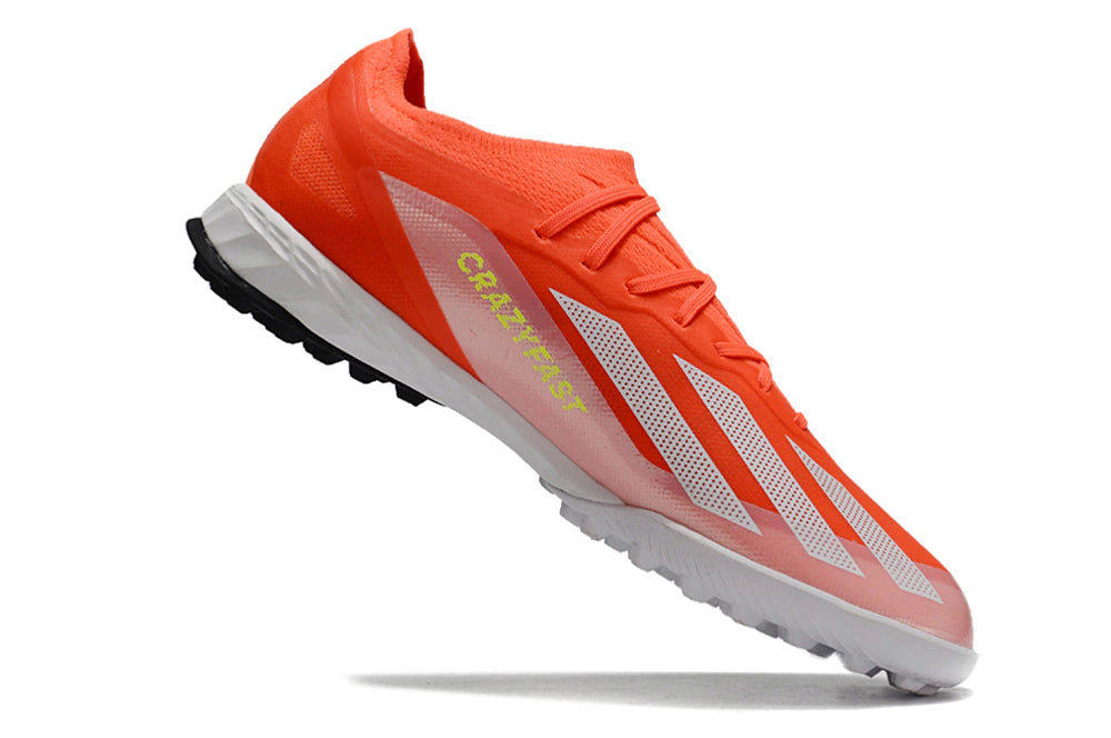 Chuteira Adidas X CrazyFast.1 Society TF "Energy Citrus Pack"