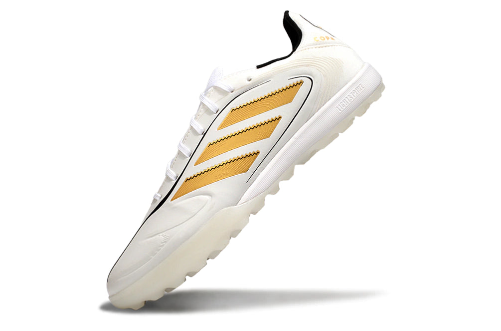 Chuteira Adidas Copa Pure 3 Society - Branco/Dourado