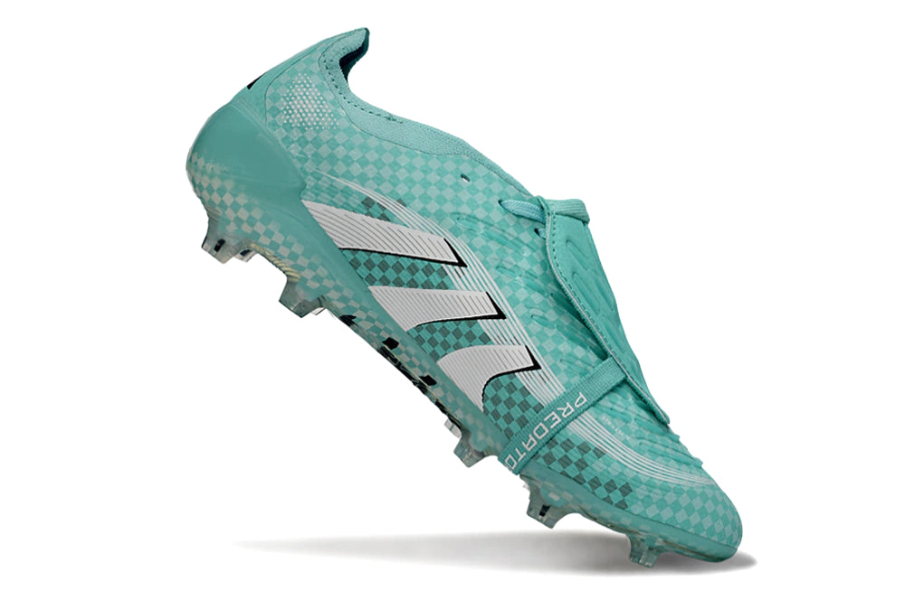 Chuteira Adidas Predator Elite Tongue 25 Campo FG - Azul