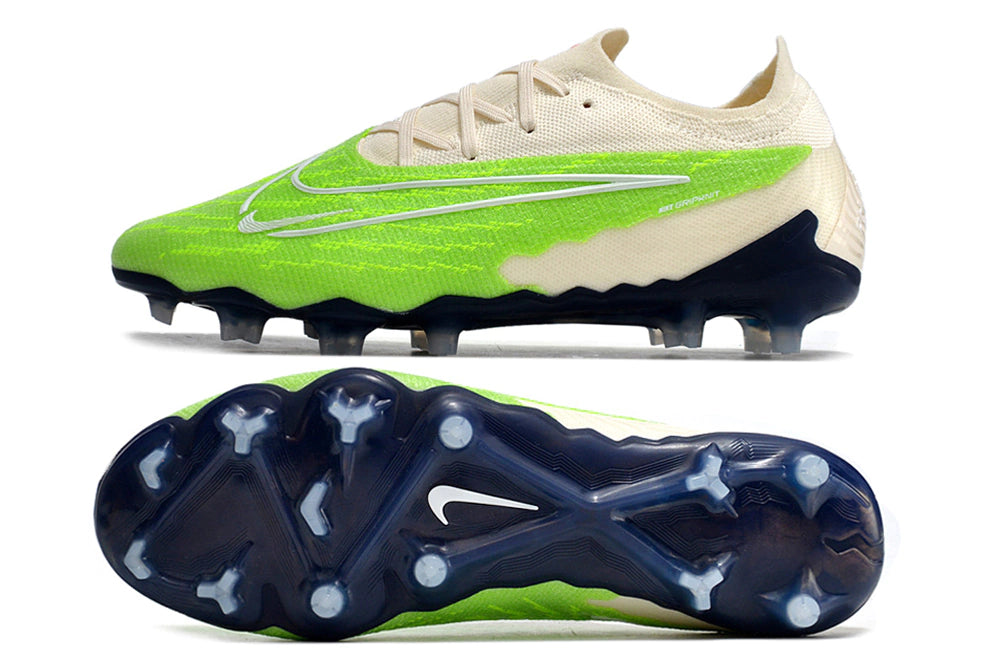 Chuteira Nike Campo Phantom GX Elite FG - Verde/Branco