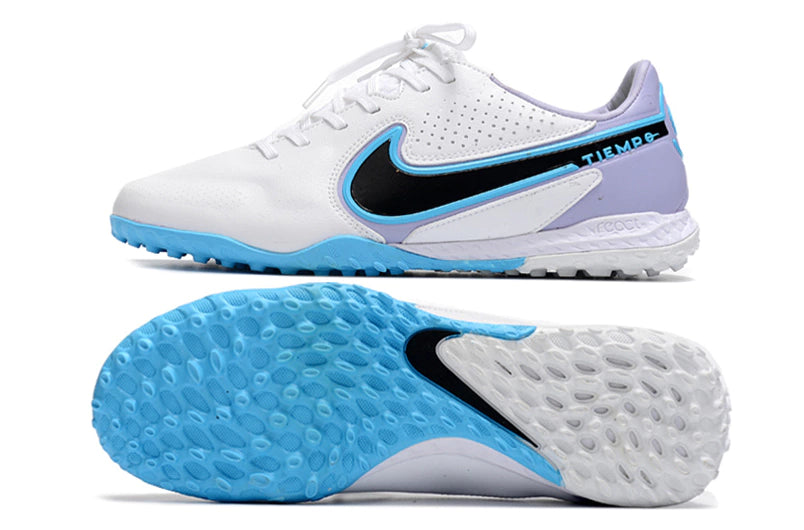 Chuteira Nike Tiempo 9 Pro Society - Azul/Branco
