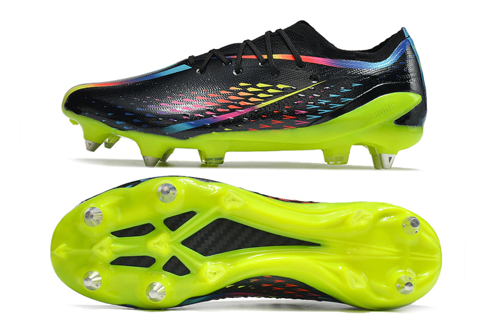 Chuteira Adidas X Speedportal.1 SG - Preto/Verde