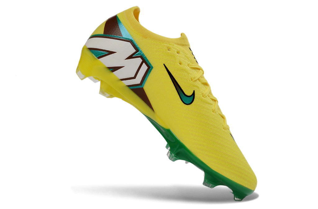 Chuteira Nike Air Zoom Mercurial Vapor 16 Elite FG - Amarelo/Verde