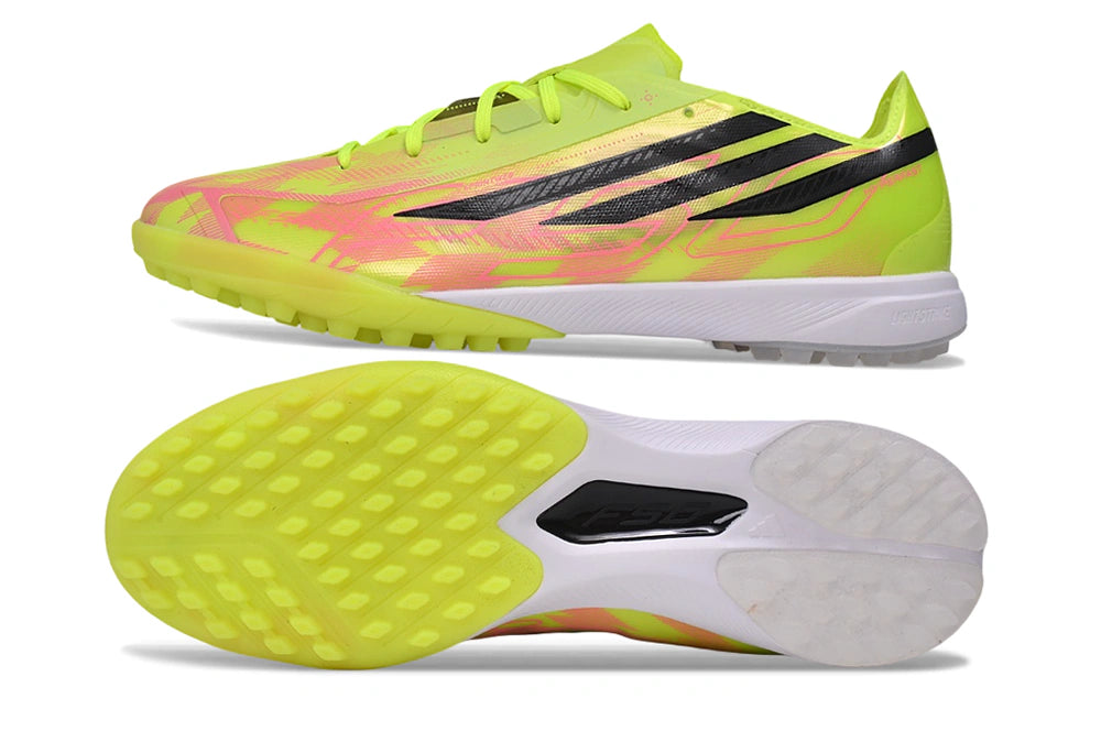 Chuteira Adidas F50 HyperFast TF - Verde