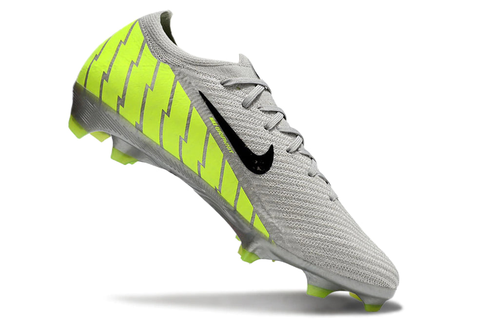 Chuteira Nike Air Zoom Mercurial Vapor 16 Elite FG - Cinza/Preto/Verde