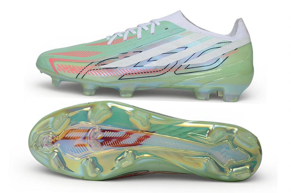 Chuteira Adidas F50 Hyperfast Eltie FG - Verde