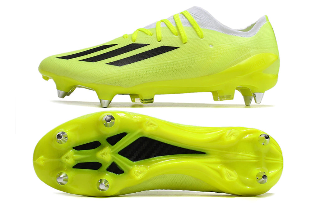 Chuteira Adidas X Speedportal.1 SG - Verde/Branco